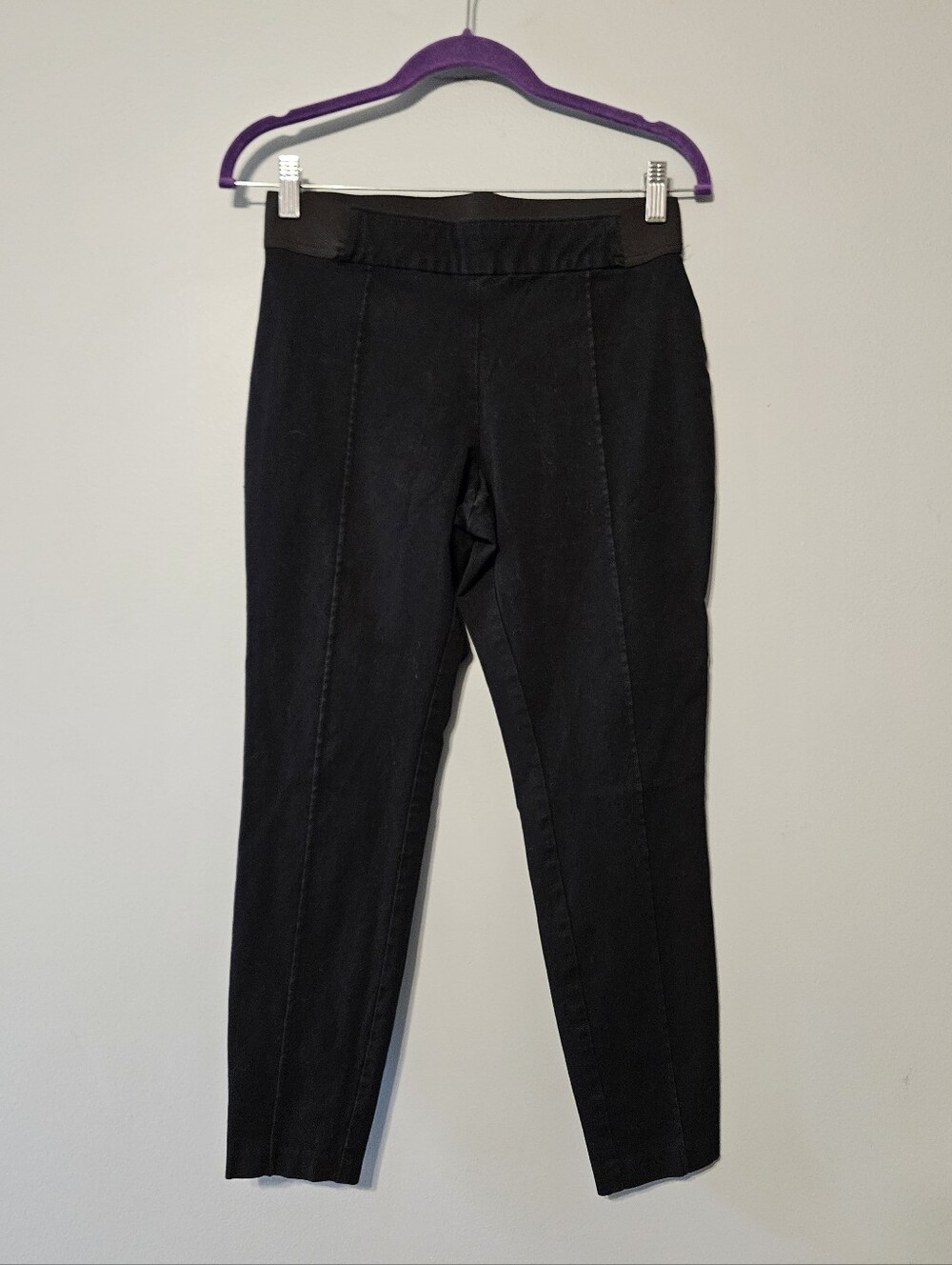 a new day Black Skinny Ponte Pull-On Pants
